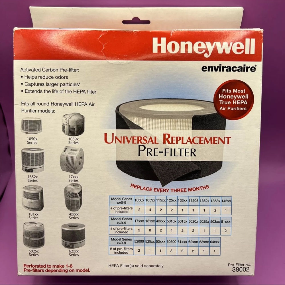 Honeywell enviracaire Universal Replacement Pre-filter